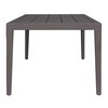Polanco Outdoor Aluminum Dining Table, Outdoor Table by Uttermost, 7'8" width x 2'5.75" height x 3'2.6" depth thumbnail 7