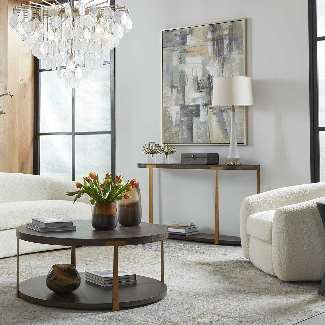 Aga Modern Sculptures Set/2, Decorative by Uttermost, 9" width x 10" height x 9" depth View 5