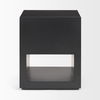 Vondra Matte Black Metal with Open Shelves Side table thumbnail 4