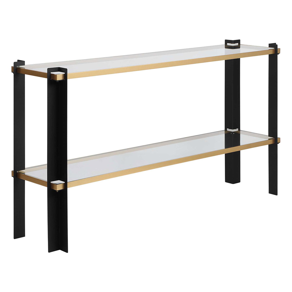 Cunene Contemporary Console Table, by Uttermost, 60" width x 32" height x 15" depth View 5