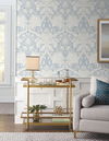 French Artichoke Dam Blue Wallpaper thumbnail 2