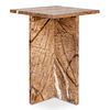 Blair Accent Table Golden Forest Marble, Side & End Table by Moe's Home, 14" width x 20" height x 14" depth thumbnail 3