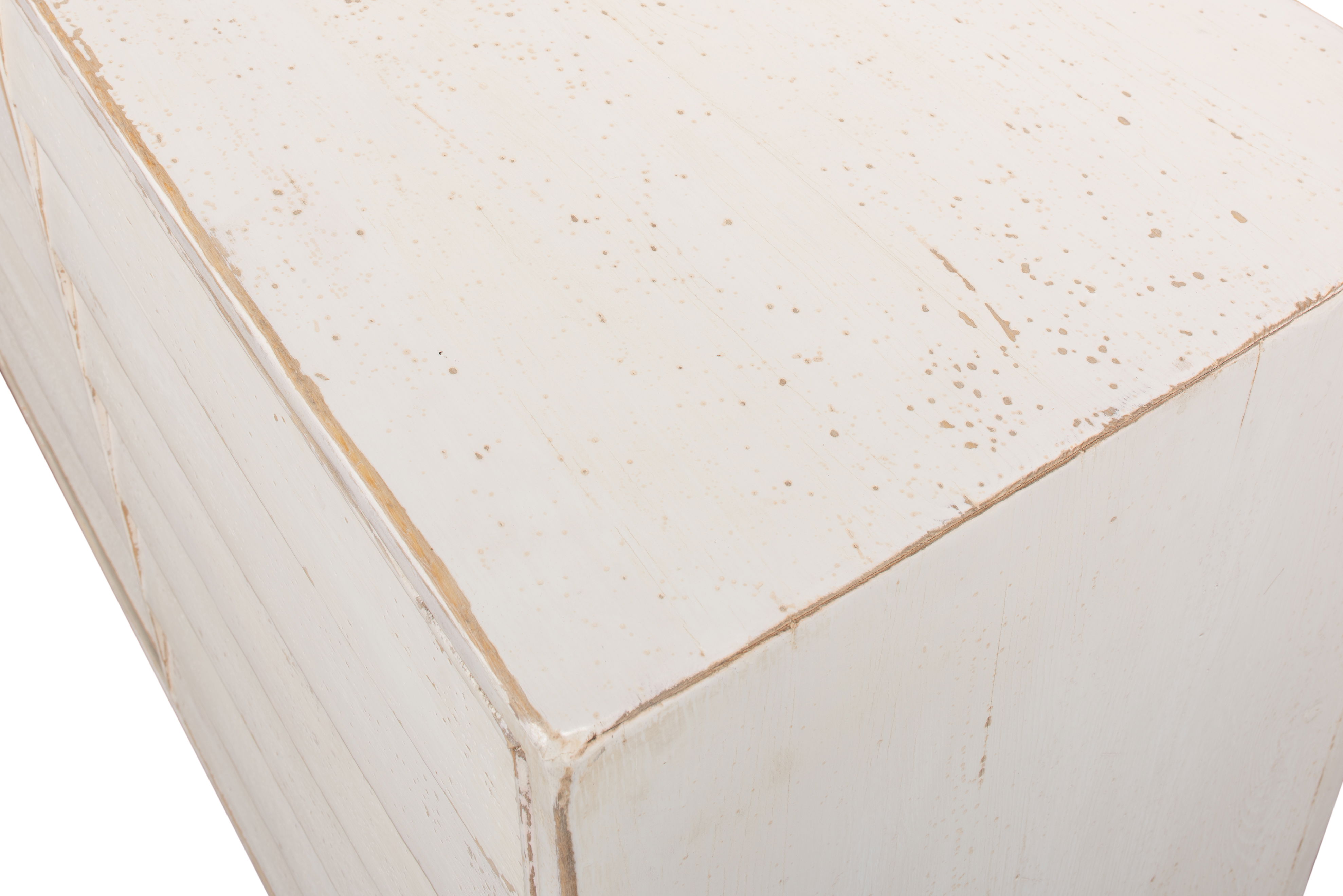 Louvered Sideboard, Whitewash large image 