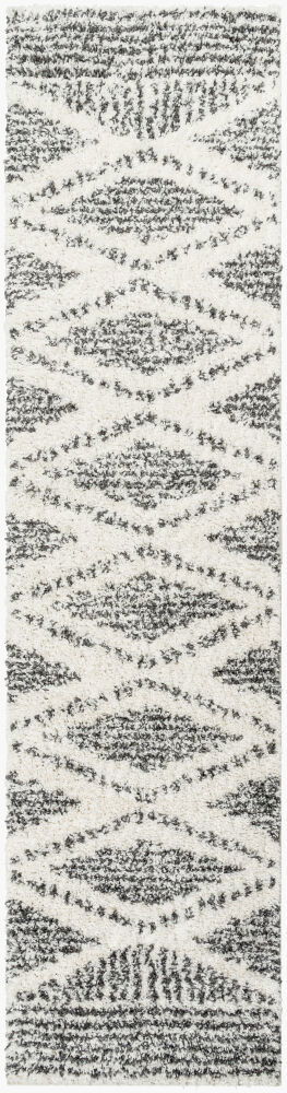 Deluxe Shag Machine Woven Rug, by Surya, 10'0.08" length x 2'7.5" width
