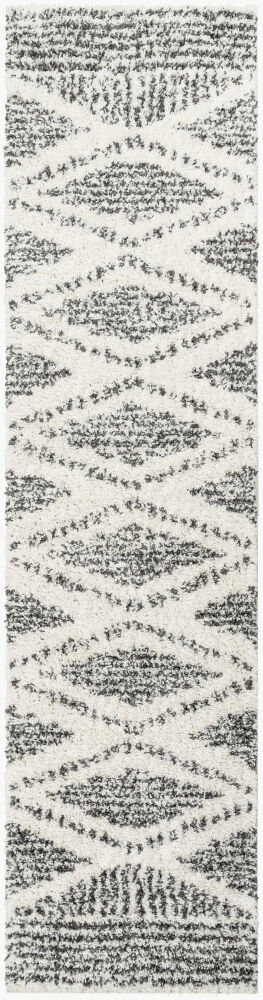 Deluxe Shag Machine Woven Rug, by Surya, 10'0.08" length x 2'7.5" width