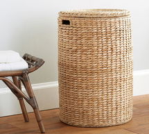 Online Designer Bedroom Savannah Seagrass Handcrafted Round Hamper