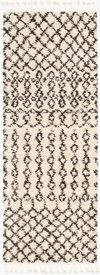 Berber Shag Machine Woven Rug, by Surya, 7'2.61" length x 2'7.5" width thumbnail