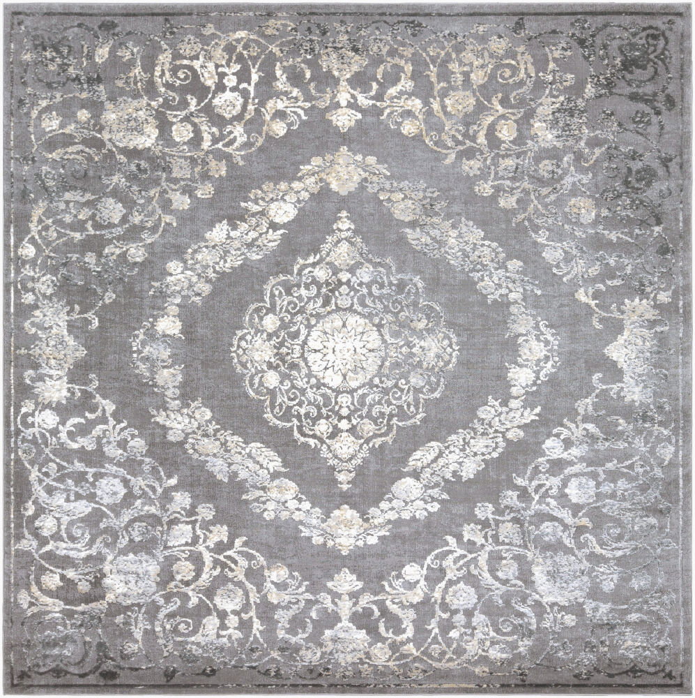 Tibetan Machine Woven Rug, by Surya, 7'10.49" length x 7'10.49" width