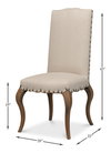 Thorne Side Chair  Beige, by Sarreid, 1'10" length x 1'8" width x 3'7" height thumbnail 13