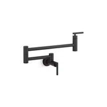 Online Designer Kitchen K-35745-BL Wall-Mount Pot Filler Faucet, Swing Arm Kitchen Pot Filler Faucet