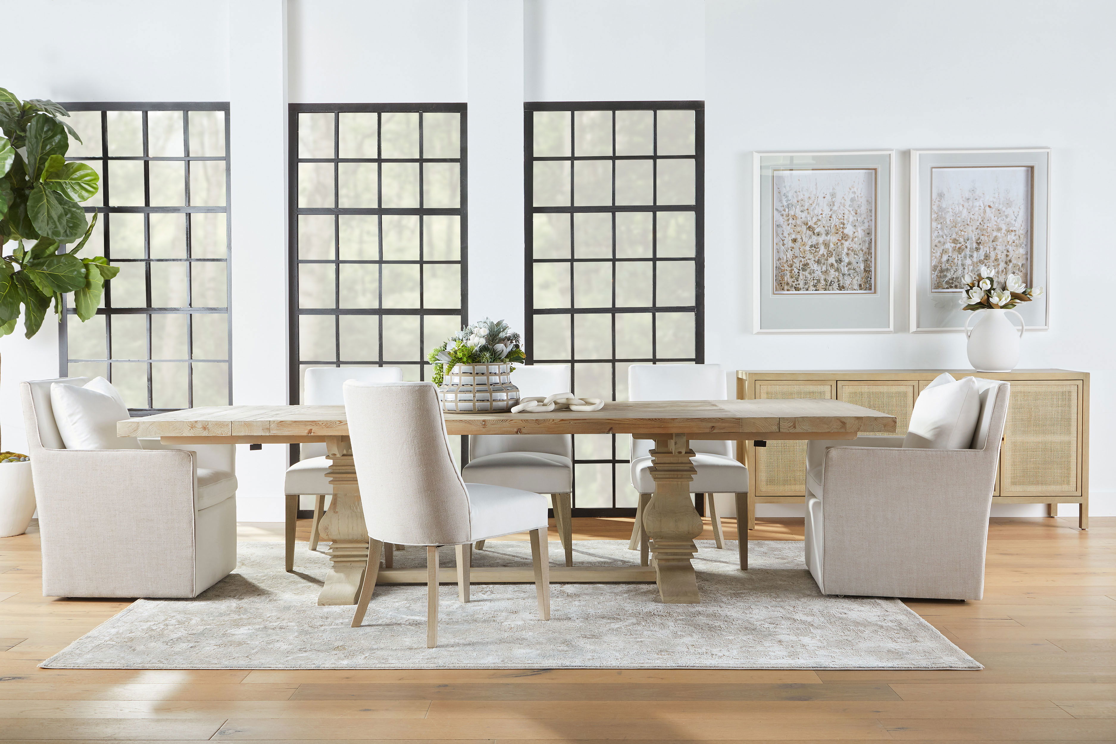 Monastery Extension Dining Table large image 