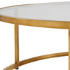 Radius Modern Circular Coffee Table, by Uttermost, 48" width x 14.5" height x 48" depth thumbnail 8