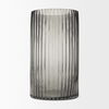 Dawn Tall Smokey Black Glass Vase thumbnail 6