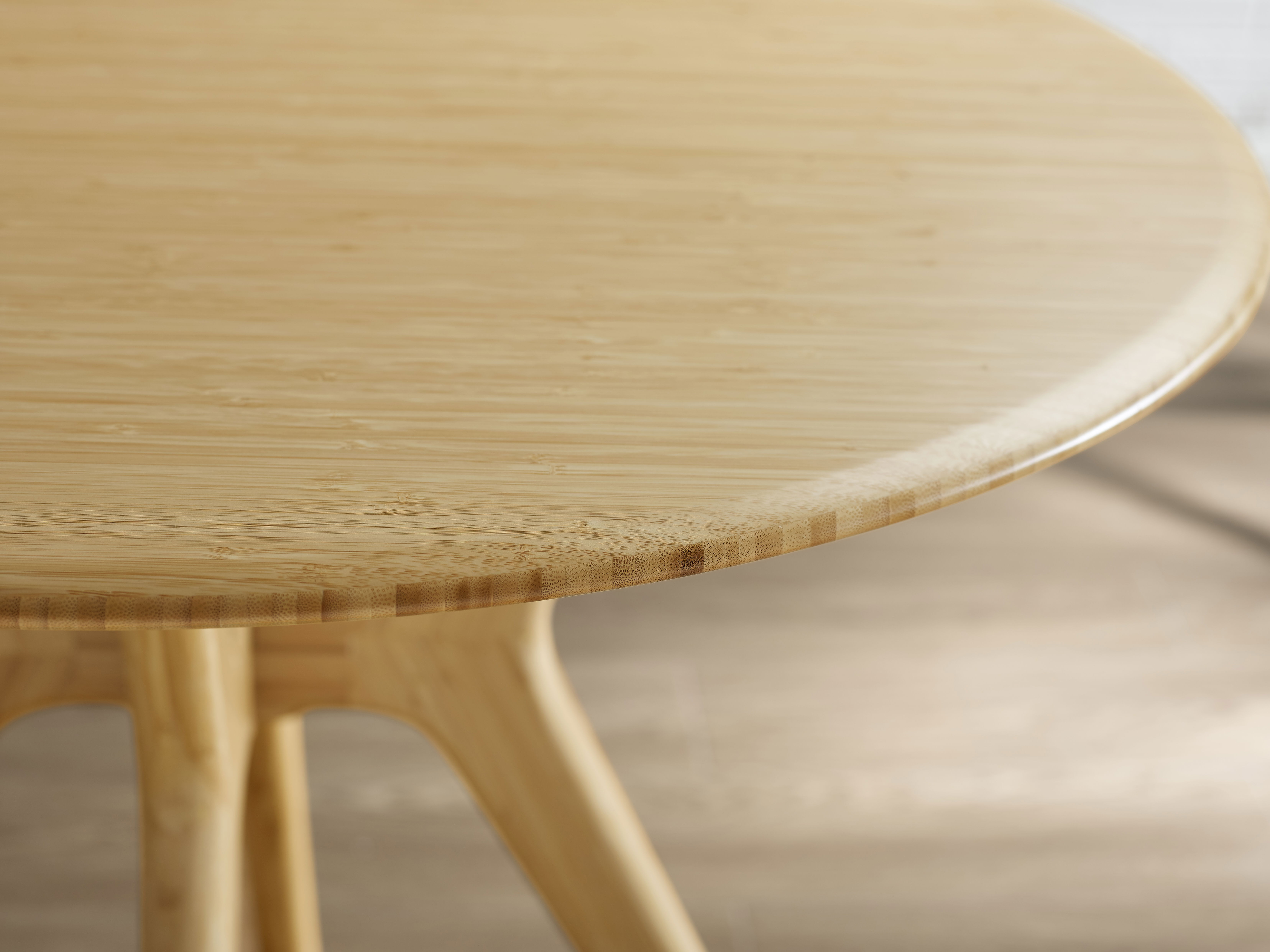 Sitka 36' Round Dining Table, Wheat, by Greenington, 36" length x 36" width x 29.5" height View 5