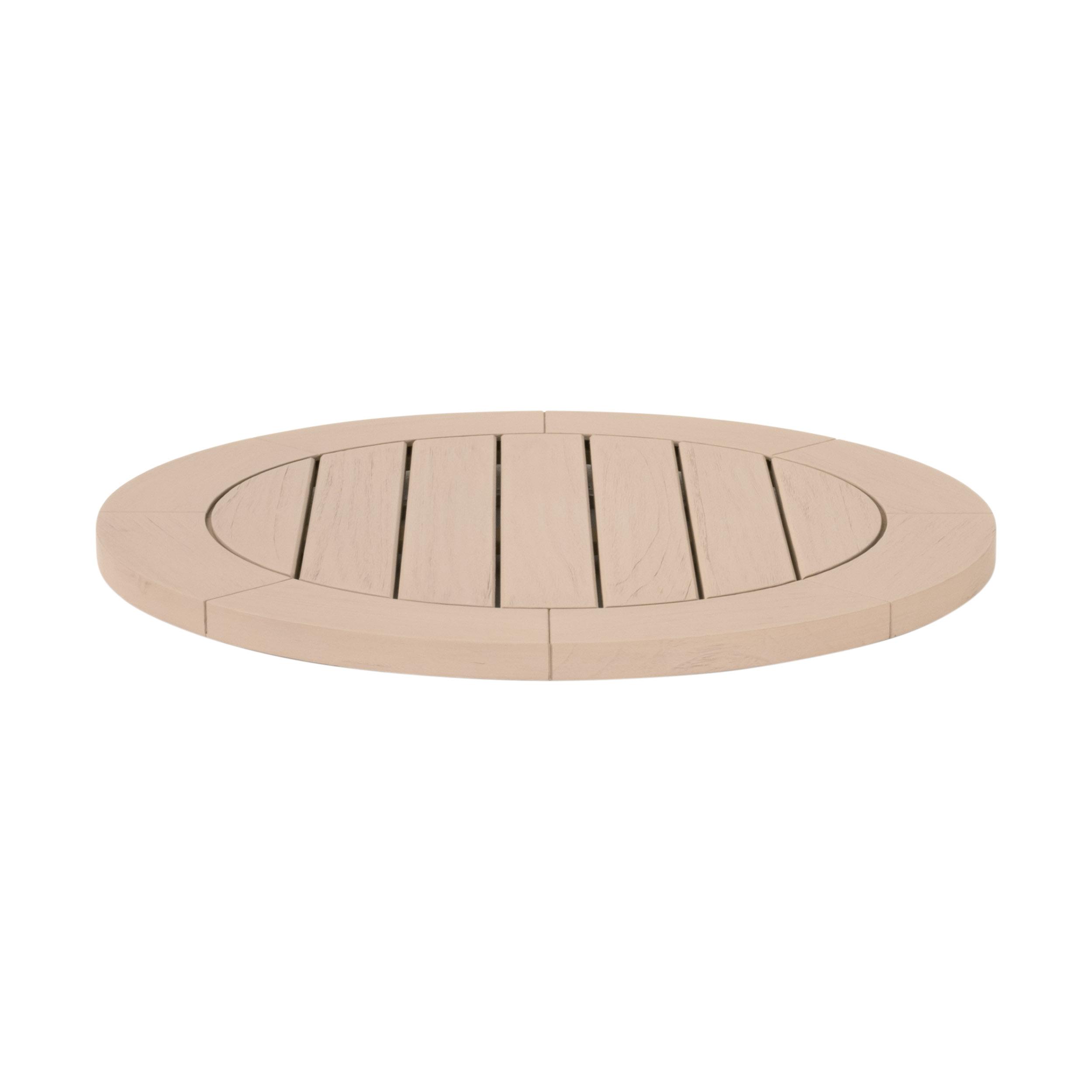 Boca Outdoor Lazy Susan, Dining Table by Essentials for Living, 26.5" width x 1.5" height x 26.5" depth View 4