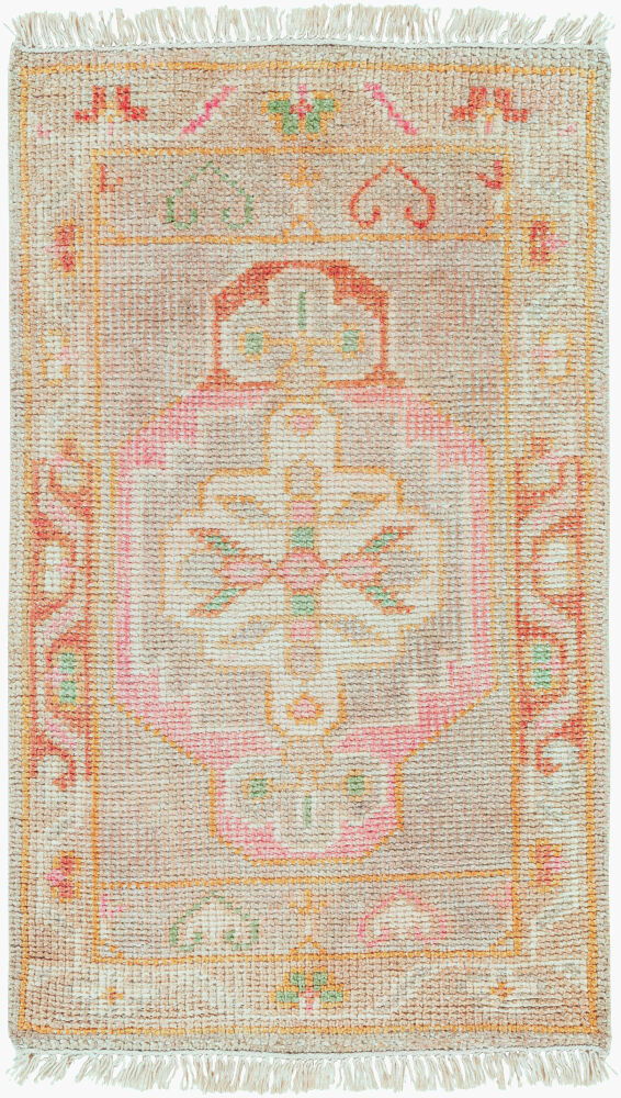 Anadolu Handmade Rug, by Surya, 3' length x 2' width