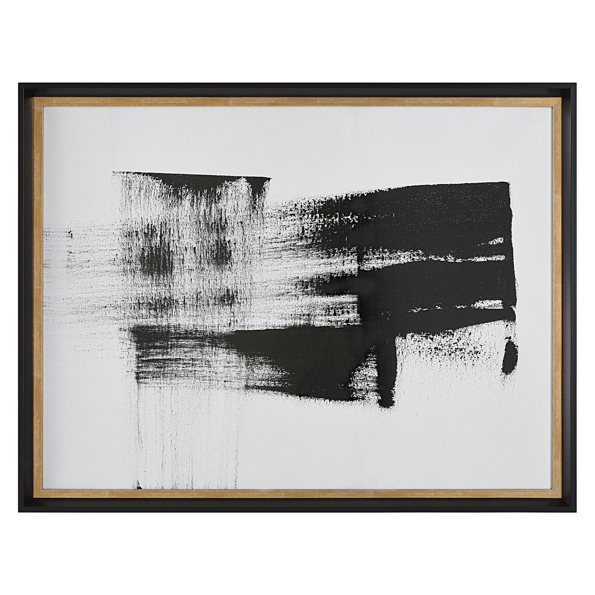 Mystere Framed Contemporary Print, Art by Uttermost, 32.75" width x 42.75" height x 2" depth View 1