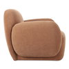 Hazel Lounge Chair Copper, Accent Chair by Moe's Home, 39.5" width x 28.75" height x 33.75" depth thumbnail 3