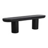 Rocca Bench Black, Benche by Moe's Home, 68" width x 18.5" height x 15.75" depth thumbnail 2
