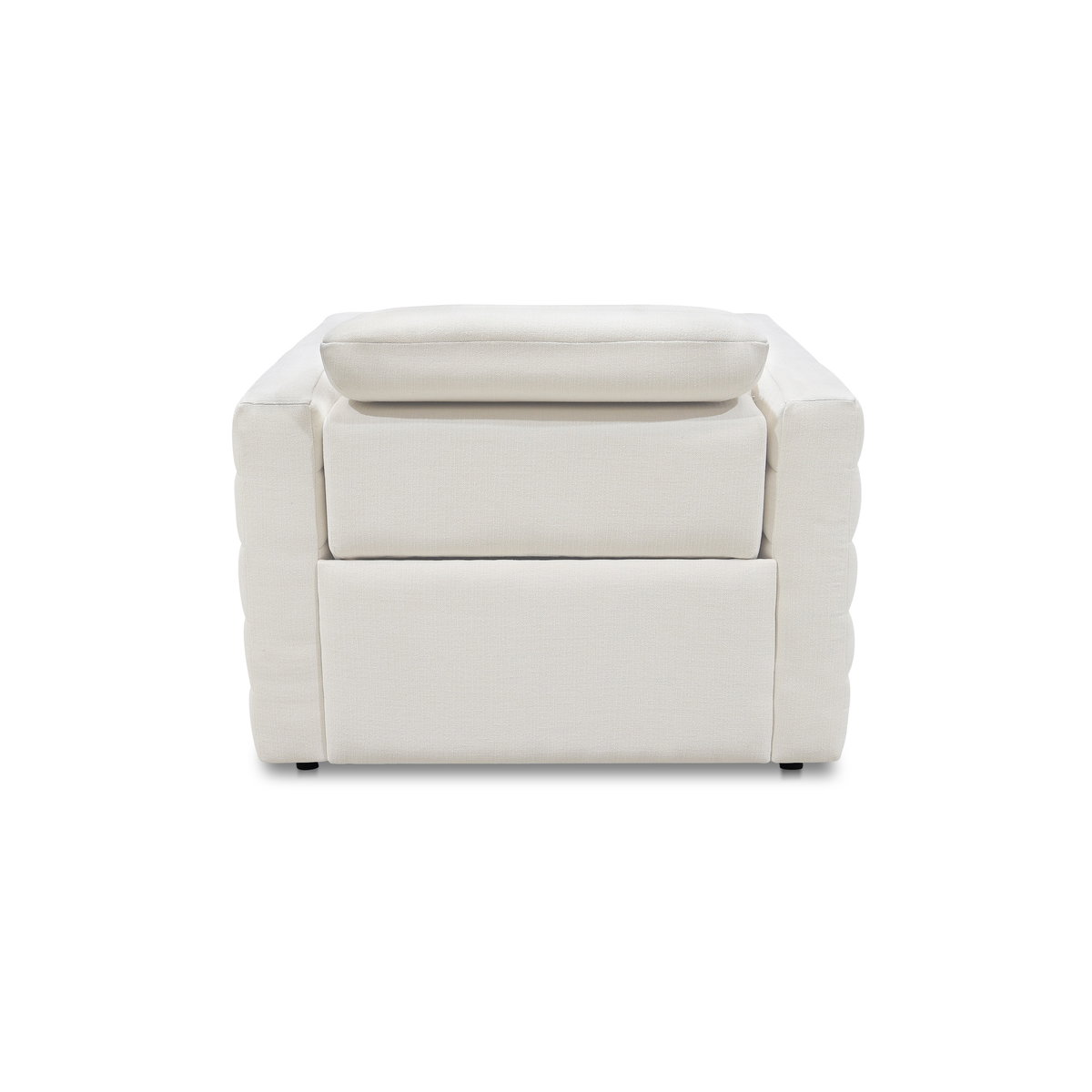 Juno Power Recliner Chair Off White, Accent Chair by Moe's Home, 40" width x 31.5" height x 42" depth View 5