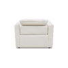 Juno Power Recliner Chair Off White, Accent Chair by Moe's Home, 40" width x 31.5" height x 42" depth thumbnail 5