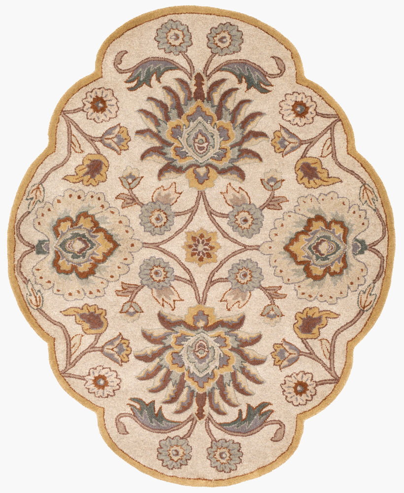 Caesar Handmade Rug, by Surya, 6'3" length x 5' width