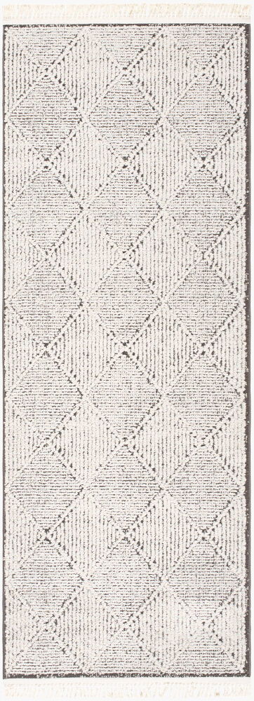 Berlin Machine Woven Rug, by Surya, 7'2.61" length x 2'7.49" width
