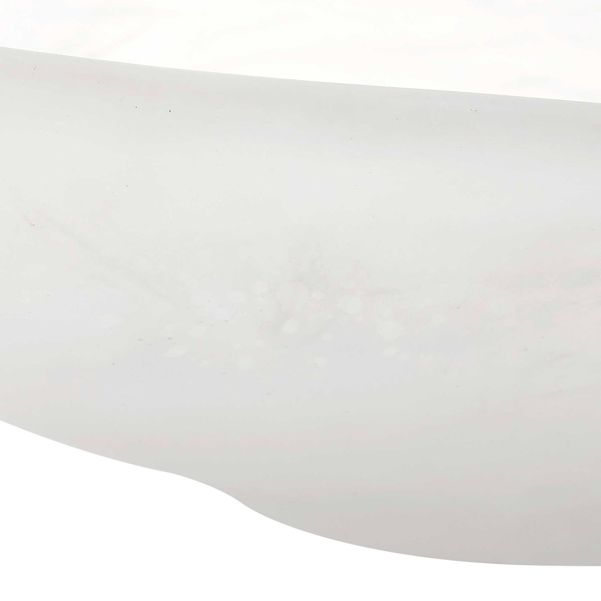 Marchena White Bowl, Decorative Tray by Uttermost, 16" width x 4.5" height x 10" depth View 7