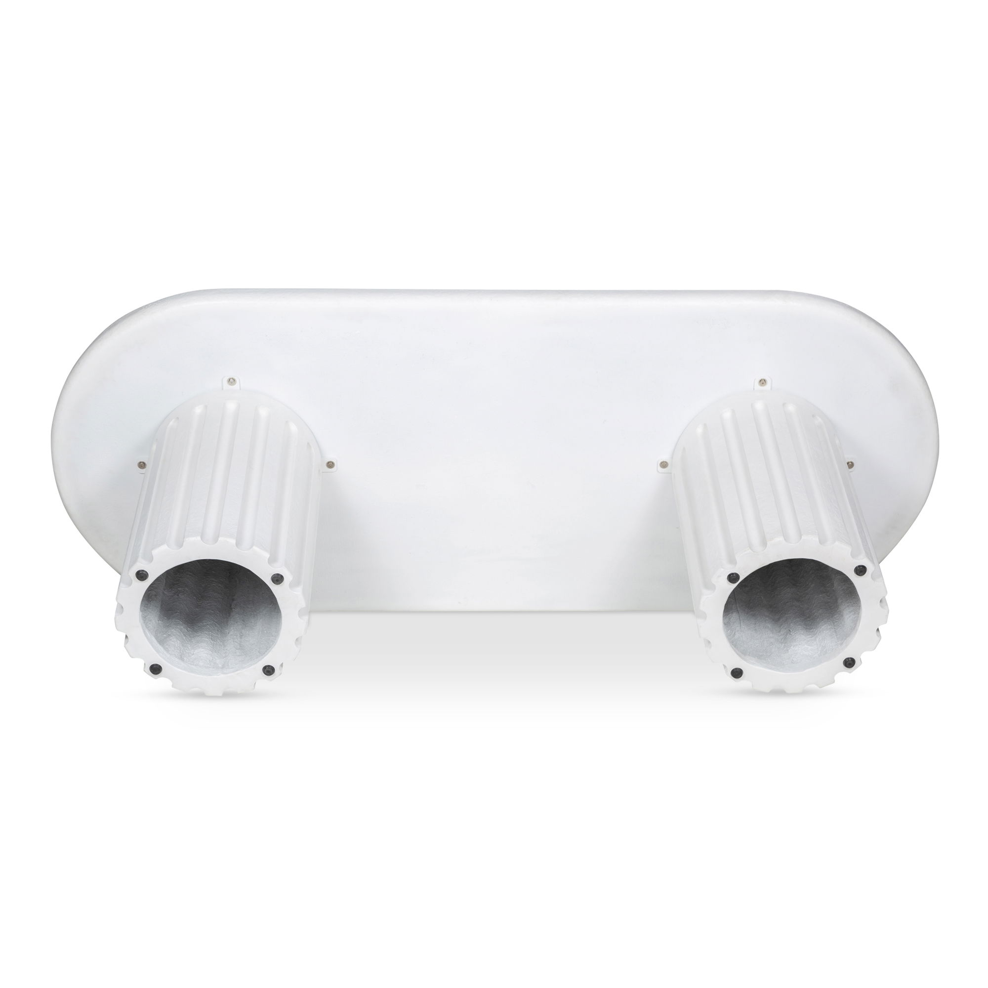 Eris Outdoor Dining Table White, Outdoor Table by Moe's Home, 7'2.5" width x 2'6" height x 2'11.5" depth View 5