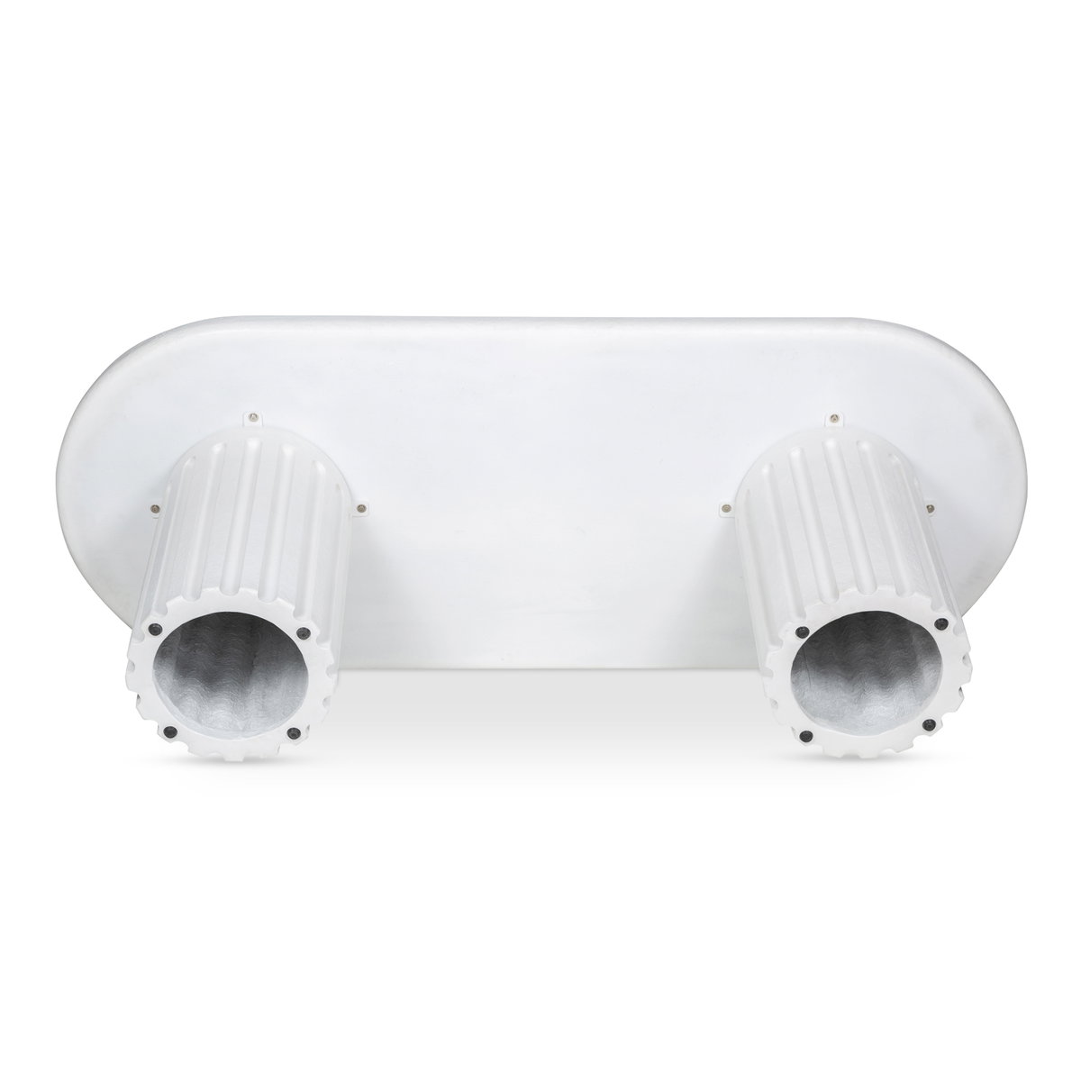 Eris Outdoor Dining Table White, Outdoor Table by Moe's Home, 7'2.5" width x 2'6" height x 2'11.5" depth View 5