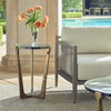 Bohdi Outdoor Brass Accent Table, Outdoor Table by Uttermost, 1'3" width x 1'10" height x 1'3" depth thumbnail 2