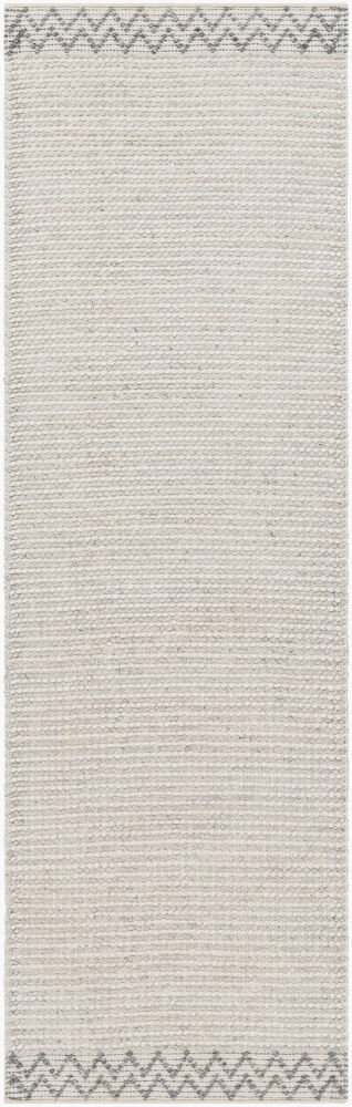 Reika Handmade Rug, by Surya, 8' length x 2'6" width