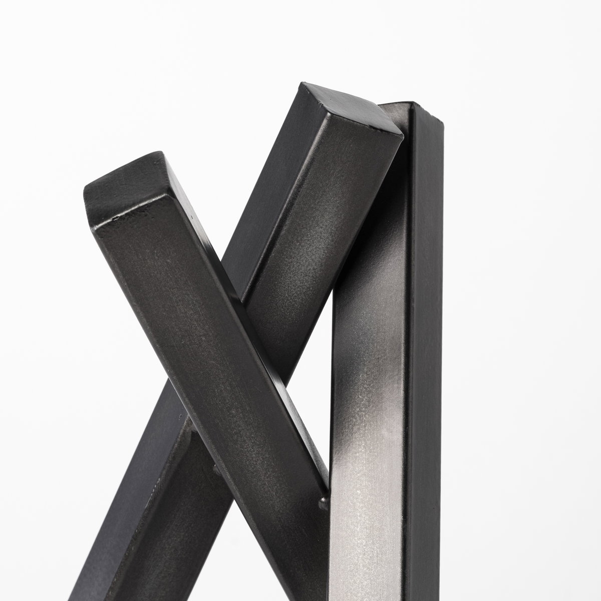 Bastian (Large) 9L x 8W Black Metal Abstract Object, Decorative Object by Mercana, 9.06" length x 7.48" width x 12.01" height View 8