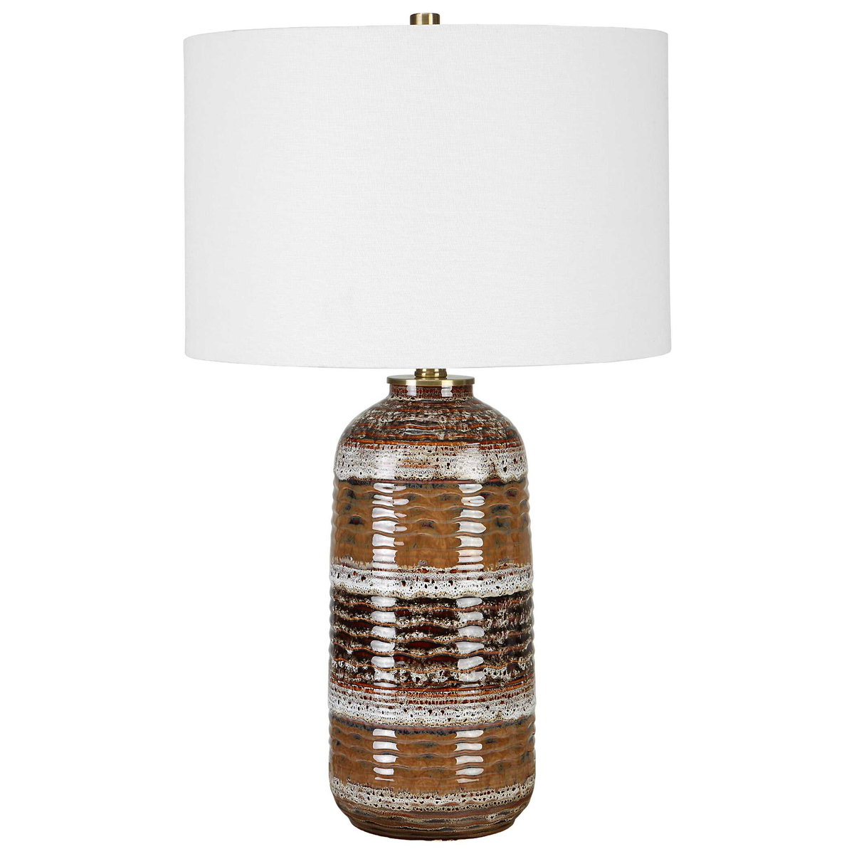 Roan Artesian Table Lamp, by Uttermost, 15.5" width x 26.5" height x 15.5" depth View 4