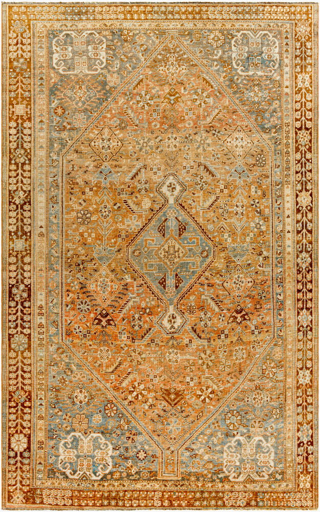 Antique One of a Kind Handmade Rug, by Surya, 9'7" length x 6'1" width