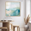 Turquoise Echoes I (No Embellishment), Art by Oliver Gal,  20x20 thumbnail 6