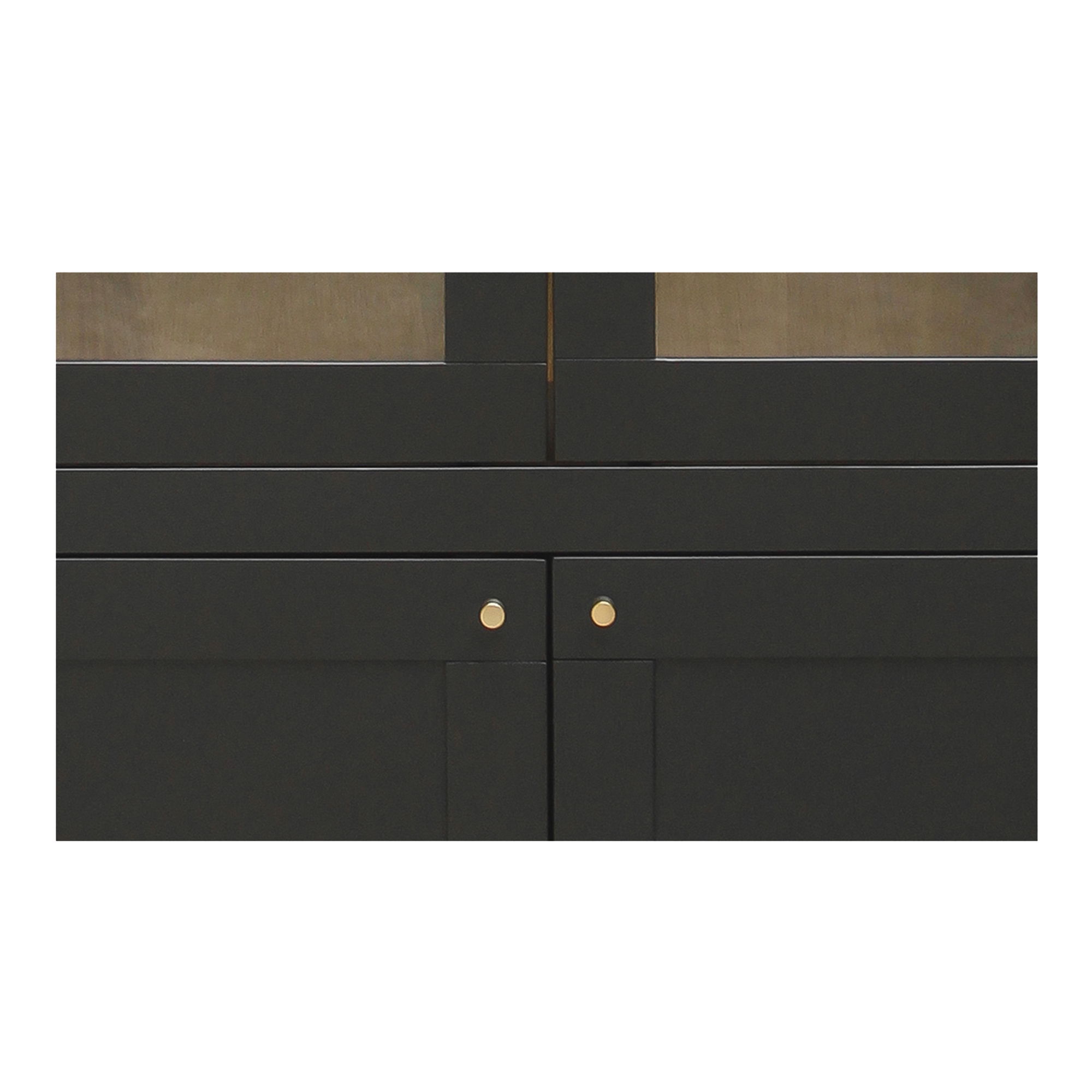Hannah Tall Cabinet Black, Cabinets & Sideboard by Moe's Home, 35" width x 86.2" height x 16.9" depth View 6