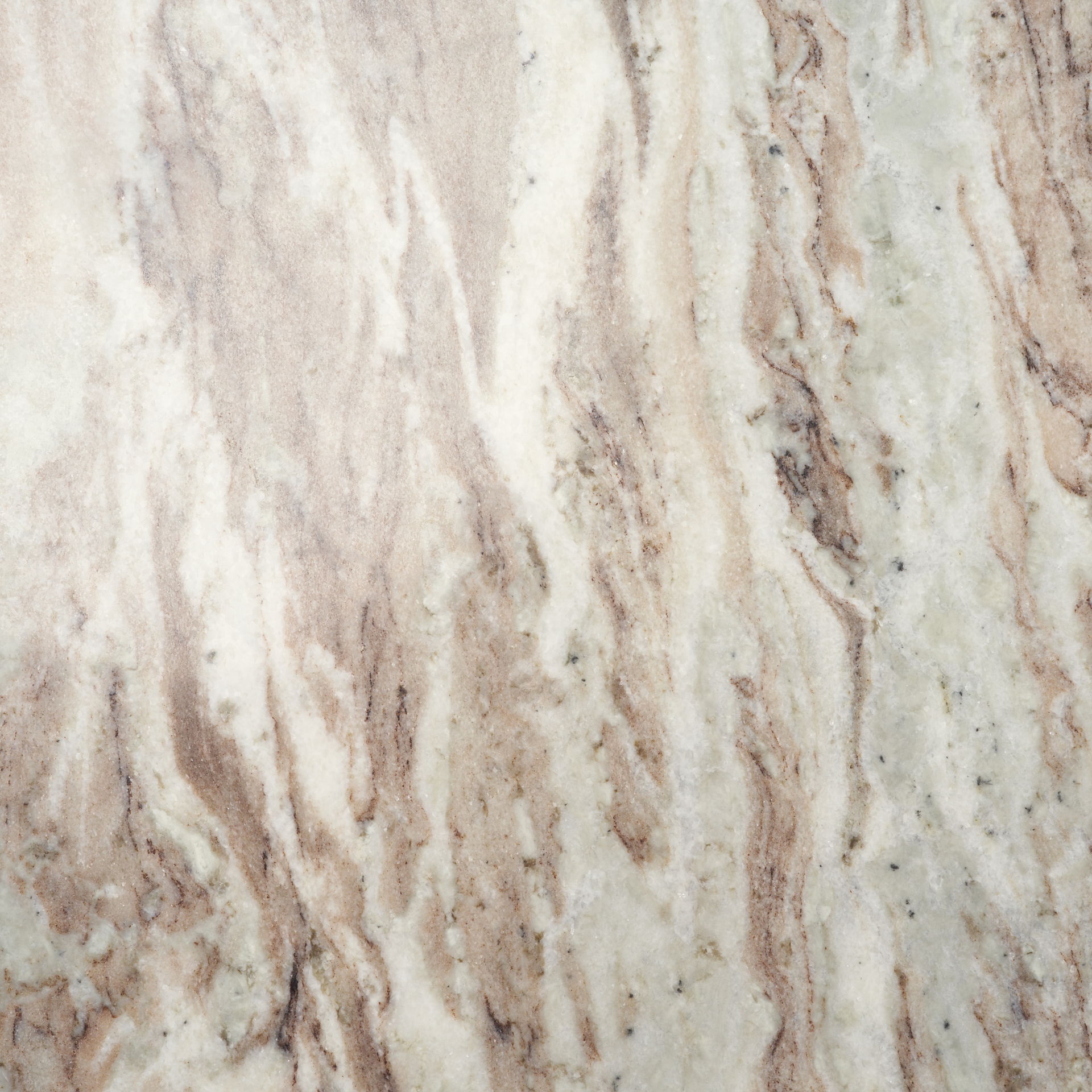 Allyson Round Brown Pedestal with Pink Marble Top Coffee Table, by Mercana, 42" length x 42" width x 16" height View 4