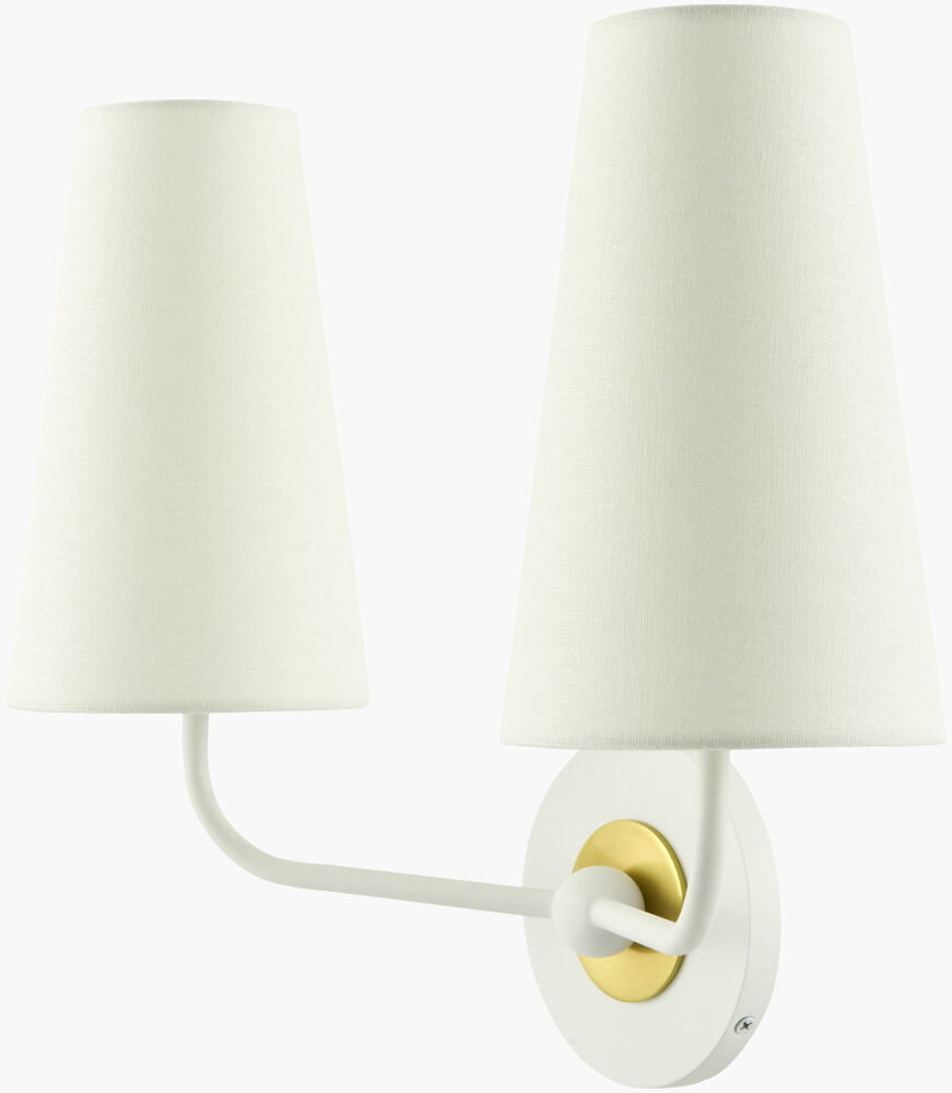 Elowen Wall Sconce, by Surya, 8" length x 16" width x 13" height