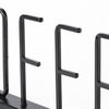 Coffee 15L x 1W Black Metal Sign, Decorative Object by Mercana, 15.16" length x 1.18" width x 5.31" height thumbnail 5