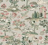 Kingswood Taupe & Coral Wallpaper thumbnail 0