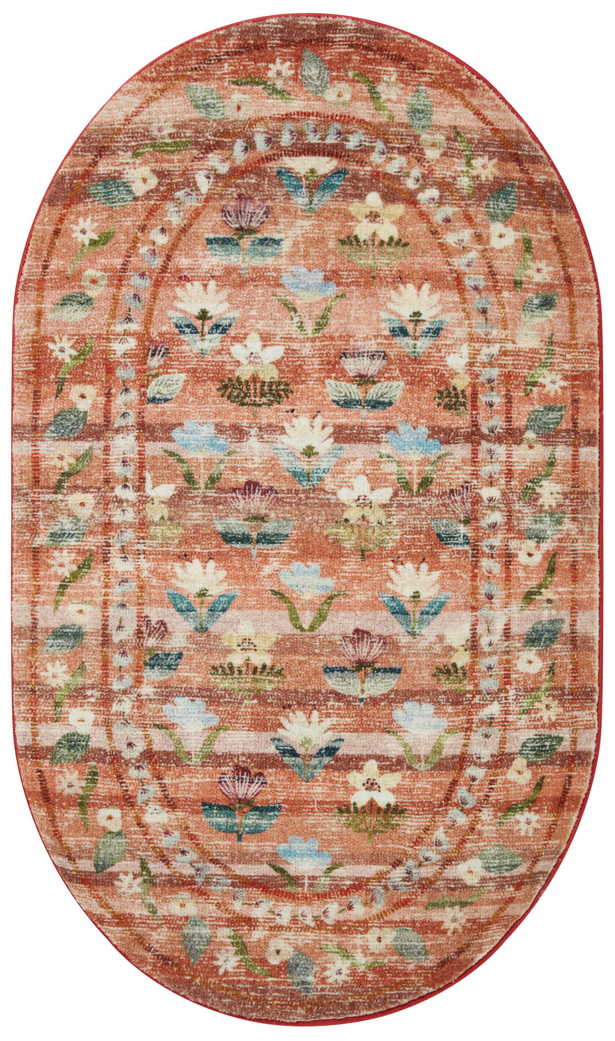 Rifle Paper Co. x Loloi Courtyard Rug, 2'6" length x 9'6" width View 5