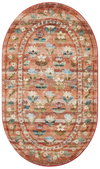 Rifle Paper Co. x Loloi Courtyard Rug, 2'6" length x 9'6" width thumbnail 5