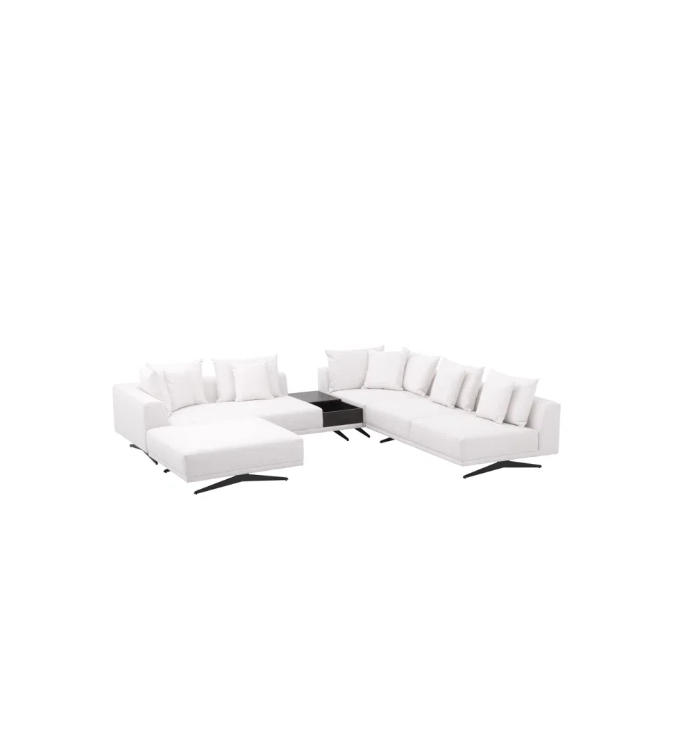 Endless Modular Sectional, Sectional Sofa by Eichholtz USA, 911" width x 25" height x 43" depth View 8