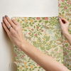 Woodland Floral Linen Peel & Stick Wallpaper thumbnail 4