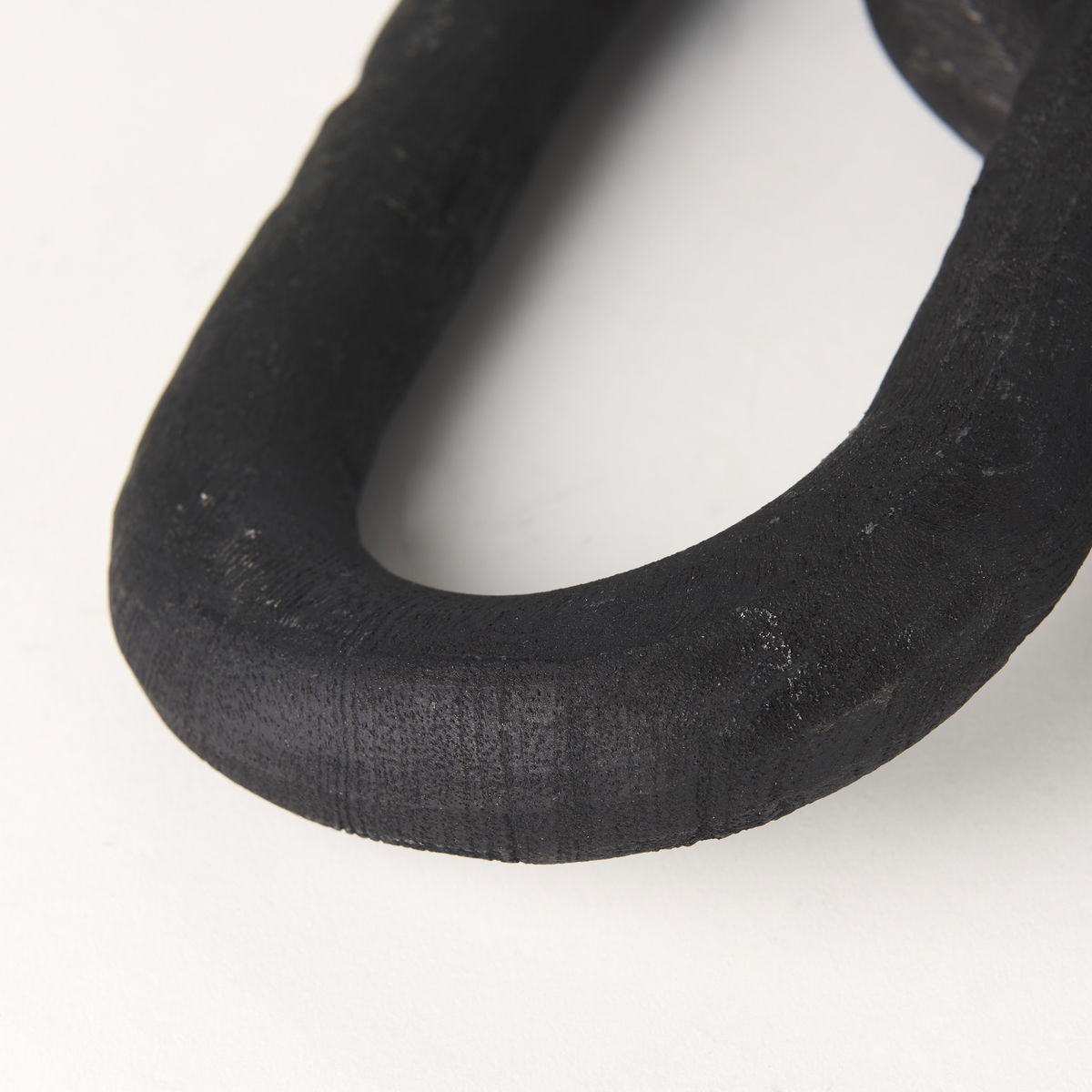 Alix  Black Wood Link Chain Decorative Object, by Mercana, 29" length x 5" width x 5" height View 12