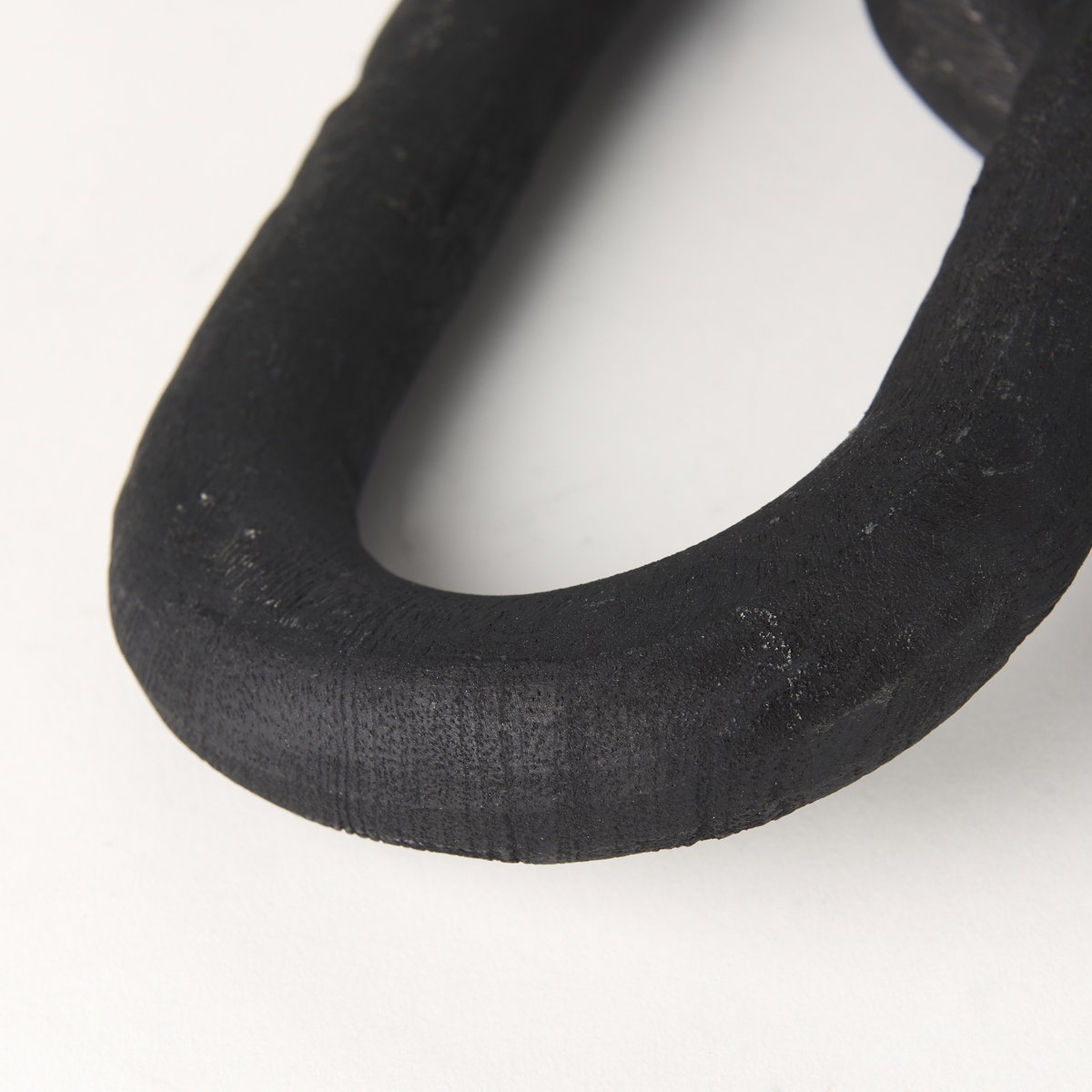 Alix  Black Wood Link Chain Decorative Object, by Mercana, 29" length x 5" width x 5" height View 12