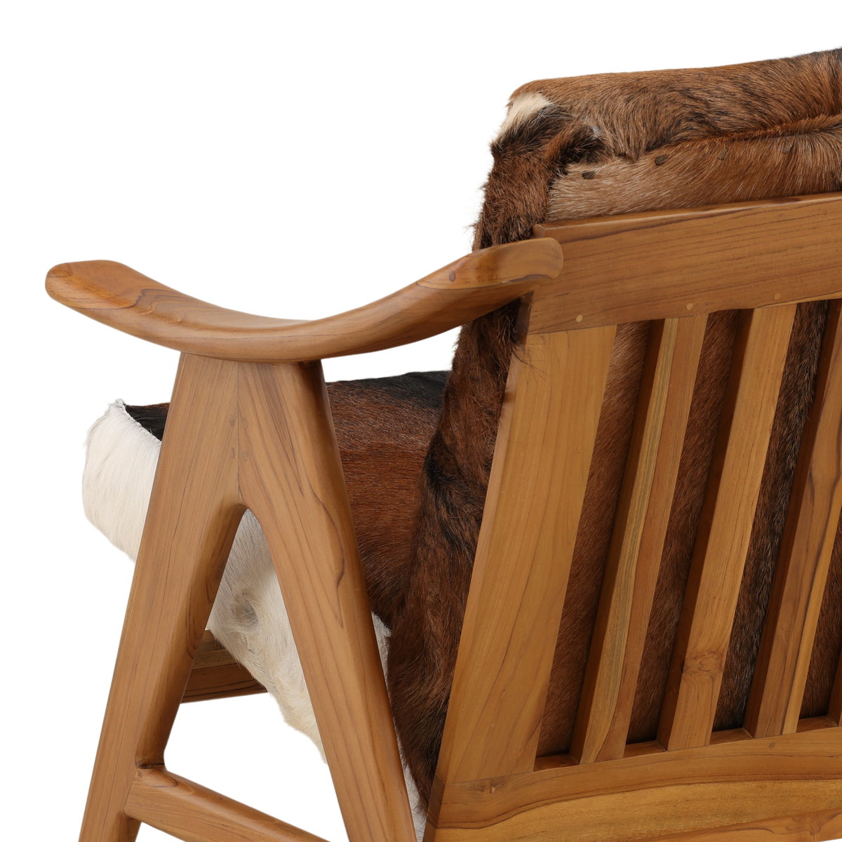 Norcross Occasional Chair Brown, Accent Chair by Dovetail, 28.7" width x 32" height x 32" depth View 6