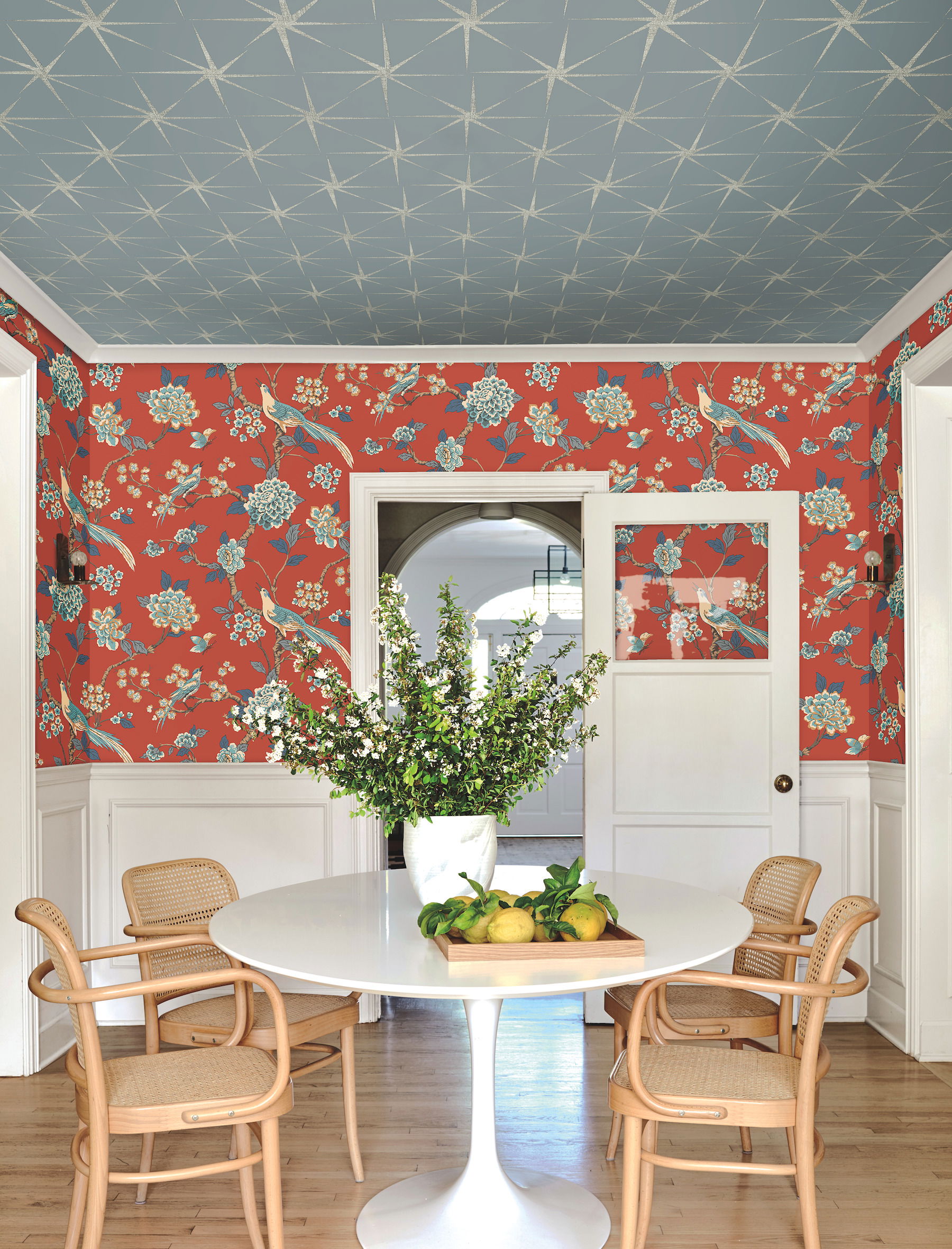 Fanciful Orange Wallpaper large image 
