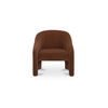 Tuva Accent Chair Toffee, by Moe's Home, 29.5" width x 31.9" height x 32.7" depth thumbnail 1